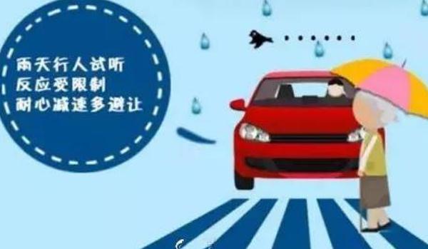 行車安全常識,雨天行車要注意（安全出行）